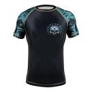 PRIDE OR DIE no surrender RASHGUARD - BLACK